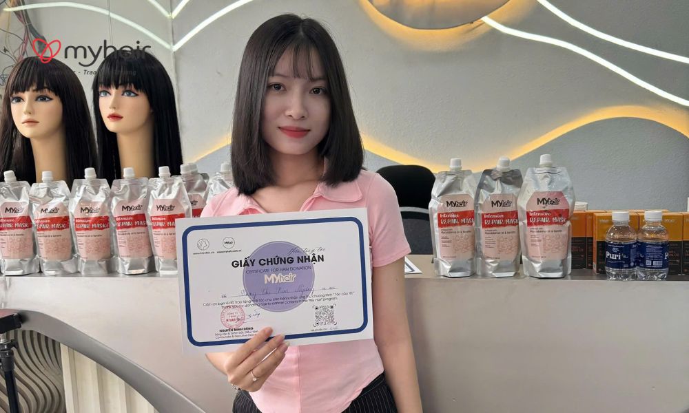 Vẻ đẹp tâm hồn tỏa sáng qua những lọn tóc đạt chuẩn tại điểm hiến tóc ở Tây Ninh