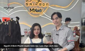 Người ở Bình Phước muốn hiến tóc