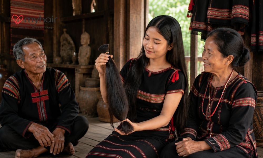 Cộng đồng trẻ lan tỏa yêu thương qua Hiến tóc ở Đắk Lắk