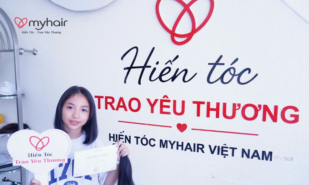 Mái tóc ngắn mới cùng nhiều cảm xúc sau khi hiến tóc ở Trà Vinh