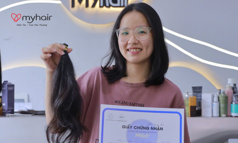Hiến tóc ở Đắk Nông và hành trình gửi mái tóc dài đầy ý nghĩa