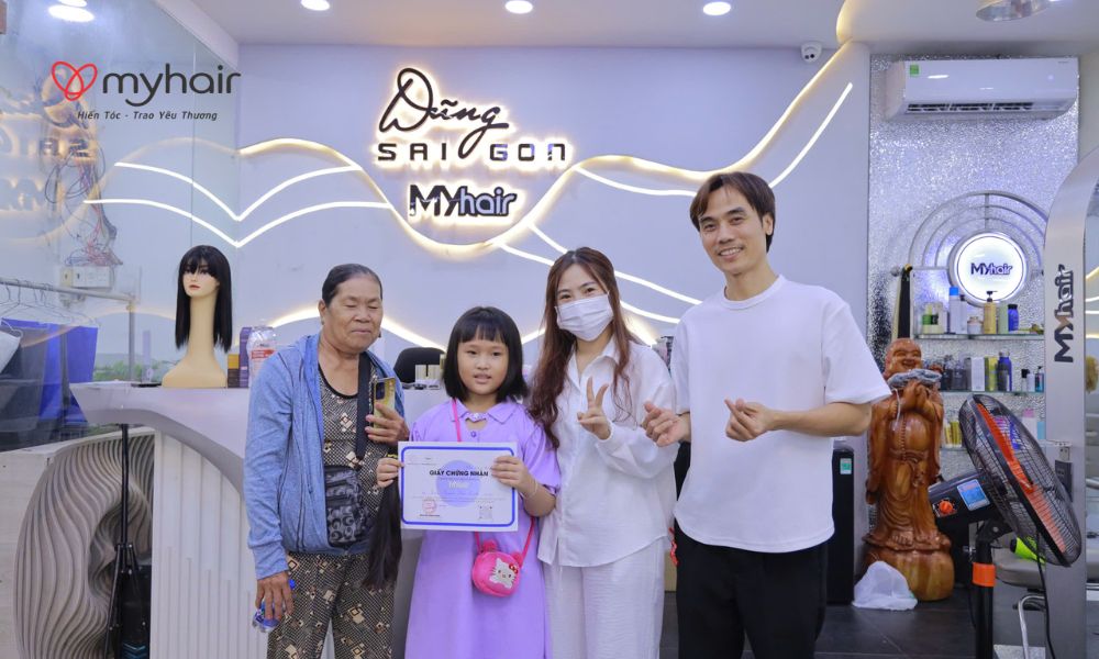 Người dân miền Tây tham gia hiến tóc ở Bạc Liêu đầy ý nghĩa