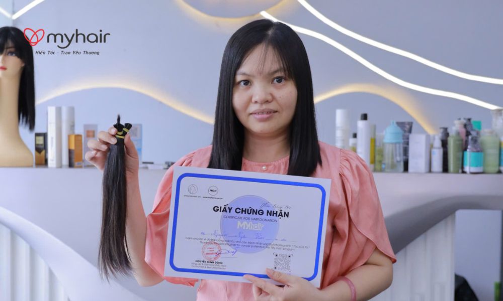 Hoạt động hiến tóc ở Đà Lạt dành cho bệnh nhân ung thư