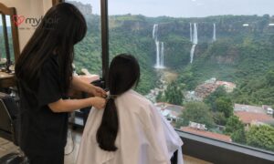 Người trẻ hiến tóc ở Đắk Nông sau thời gian dài chăm sóc tóc
