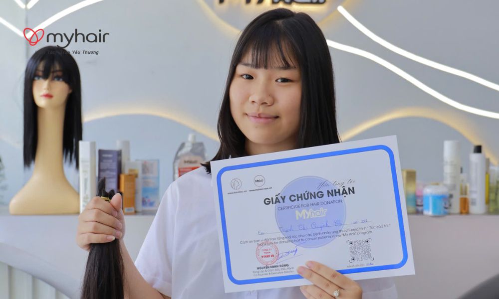 Hiến tóc tại Lâm Đồng giúp lan tỏa yêu thương đến cộng đồng