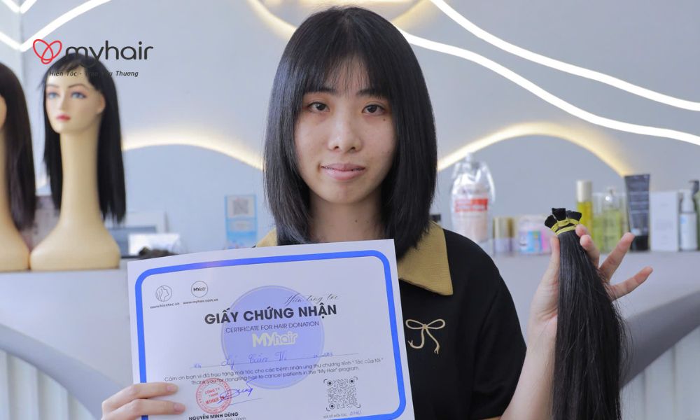 Hành động đẹp từ cộng đồng trẻ qua Hiến tóc ở Đắk Lắk