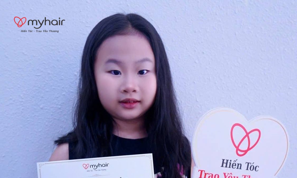 Một quyết định xuất phát từ lòng trắc ẩn trong ngày hiến tóc ở Kiên Giang