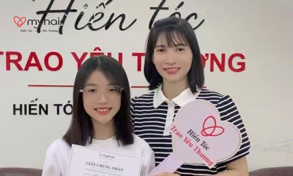 Một phần thanh xuân được lưu lại qua hành trình hiến tóc ở Sóc Trăng