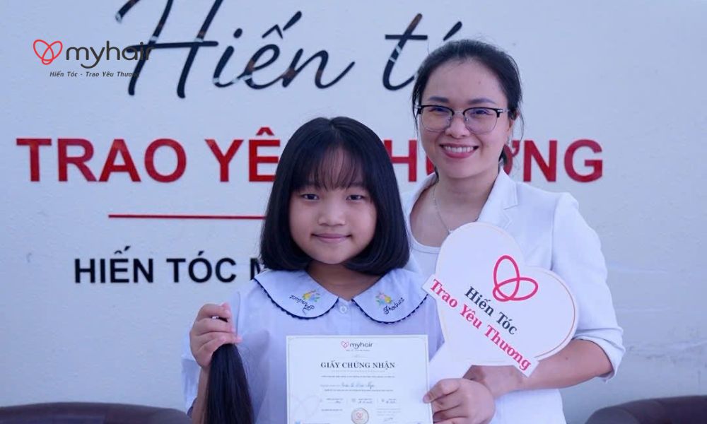 Hành trình hiến tóc ở Đồng Tháp gợi nhắc về giá trị của sự cho đi không điều kiện