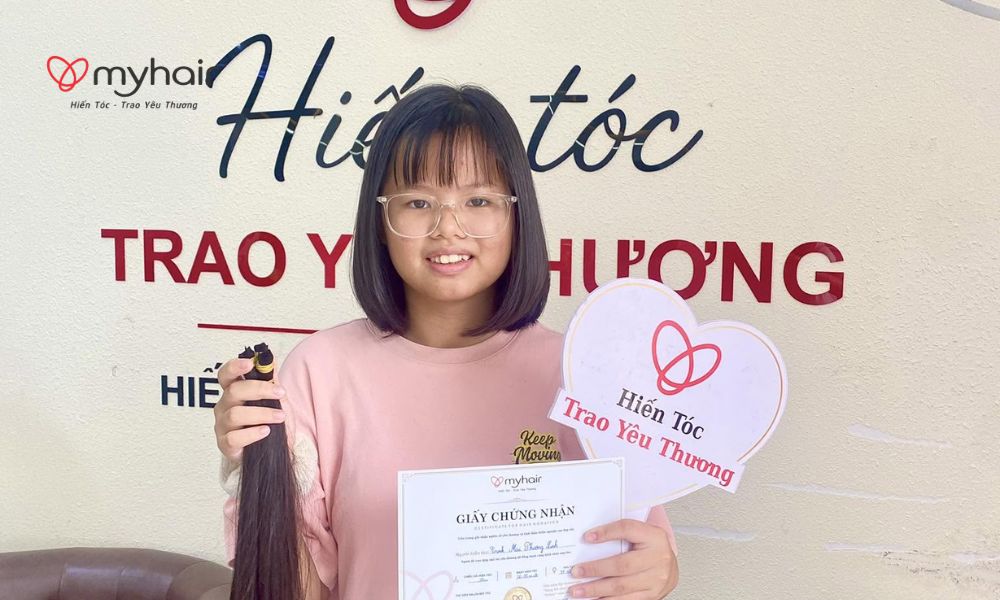 Hiến tóc ở Đồng Tháp là cách lan tỏa điều tích cực bằng những hành động đời thường