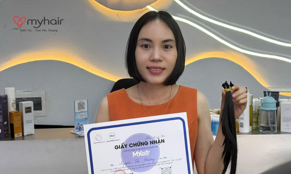 Hành trình hiến tóc ở An Giang lưu giữ những giá trị đẹp vượt xa độ dài của mái tóc